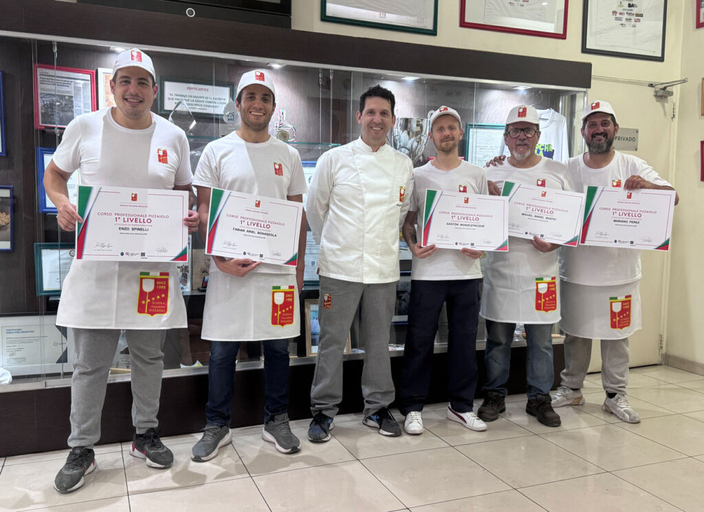 Finalizó una nueva edición del curso de Pizzaiolo Profesional Nivel 1